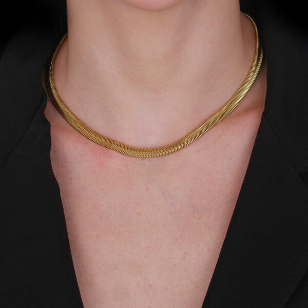 Colar Dourado Lacraia - Imagem 2